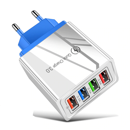 Quick Charge 4-USB Wall Charger - Image 6