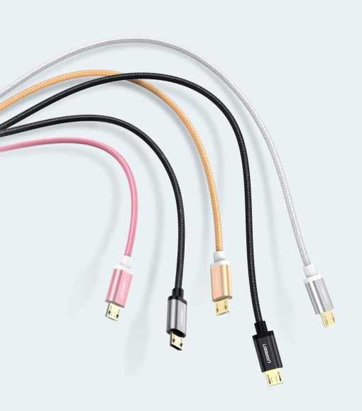 Colorful Braided Micro USB Cable - Image 5